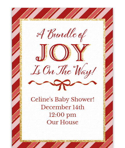 A Bundle of Joy Online Invitation
