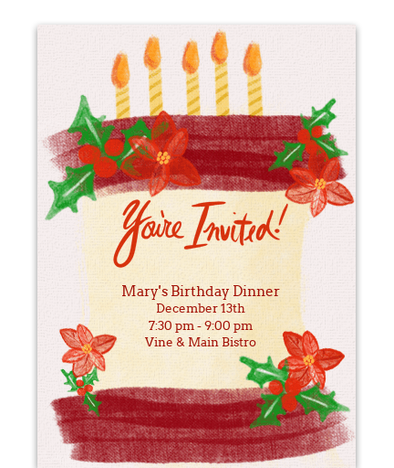 Birthday Online Invitations
