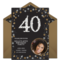 40th Birthday Invitation 