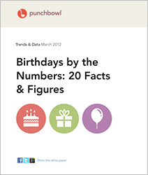 Birthdays by the Numbers: 20 Facts & Figures