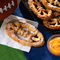 Super Bowl Recipes: Football Pretzels & Warm Beer Cheese Dip