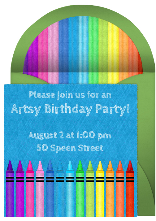 free online invitation birthday party
