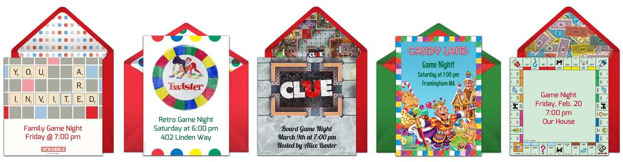 free game night online invitations