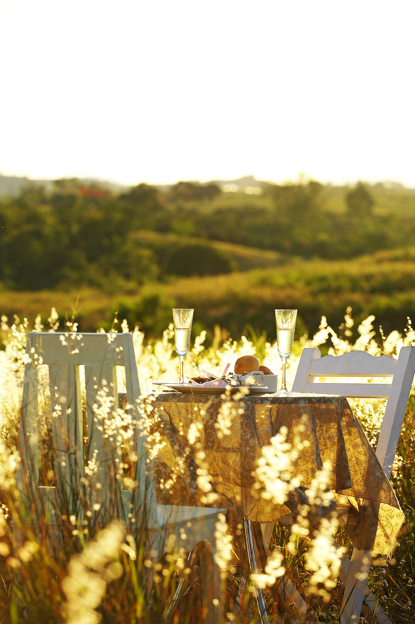 Hollywood Party Champagne Table