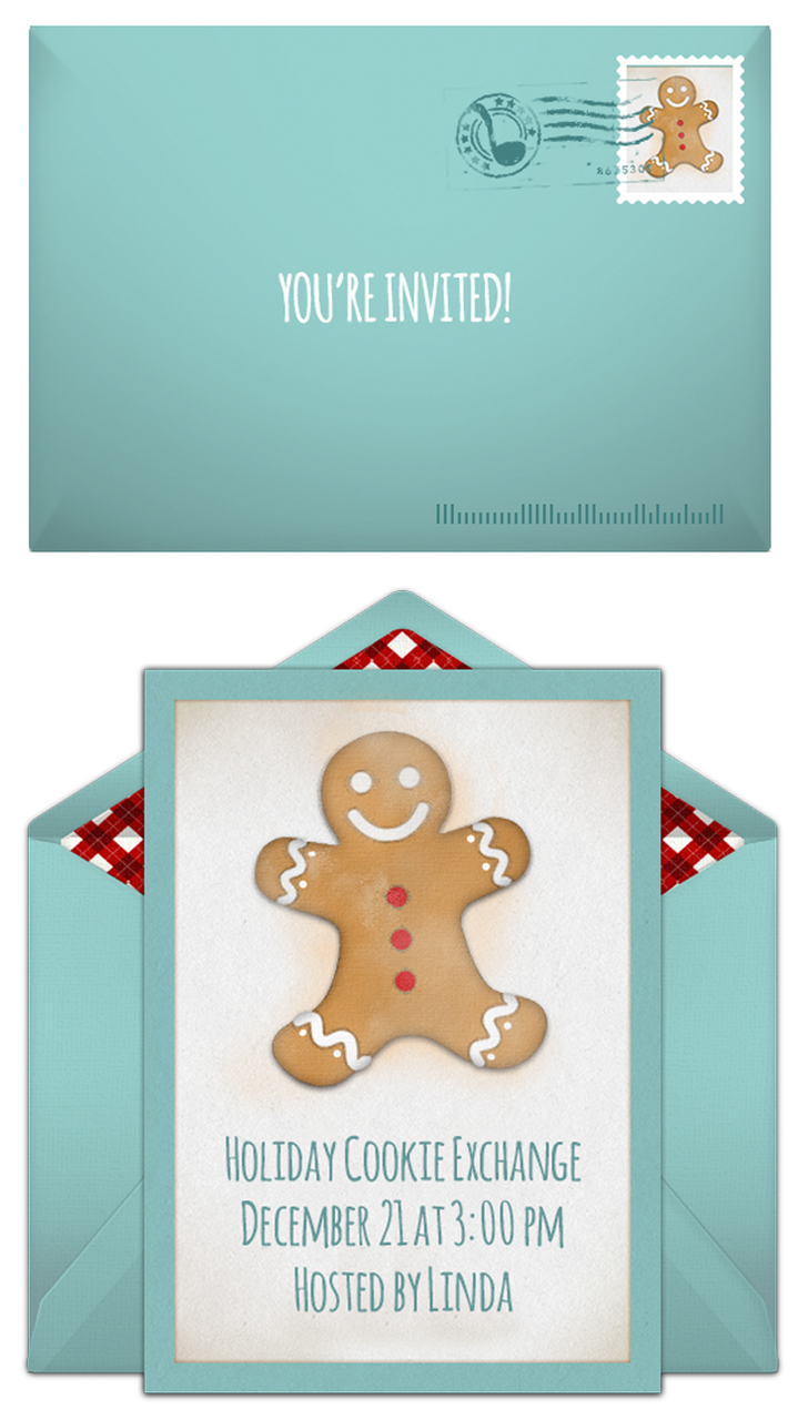 Free Cookie Exchange invitations
