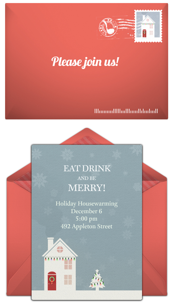 Free Christmas party invitations