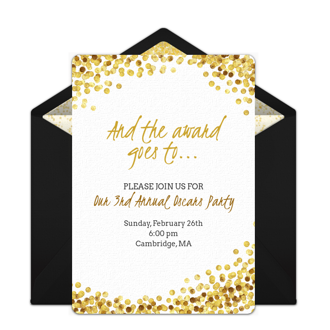 Free Oscars Invitations