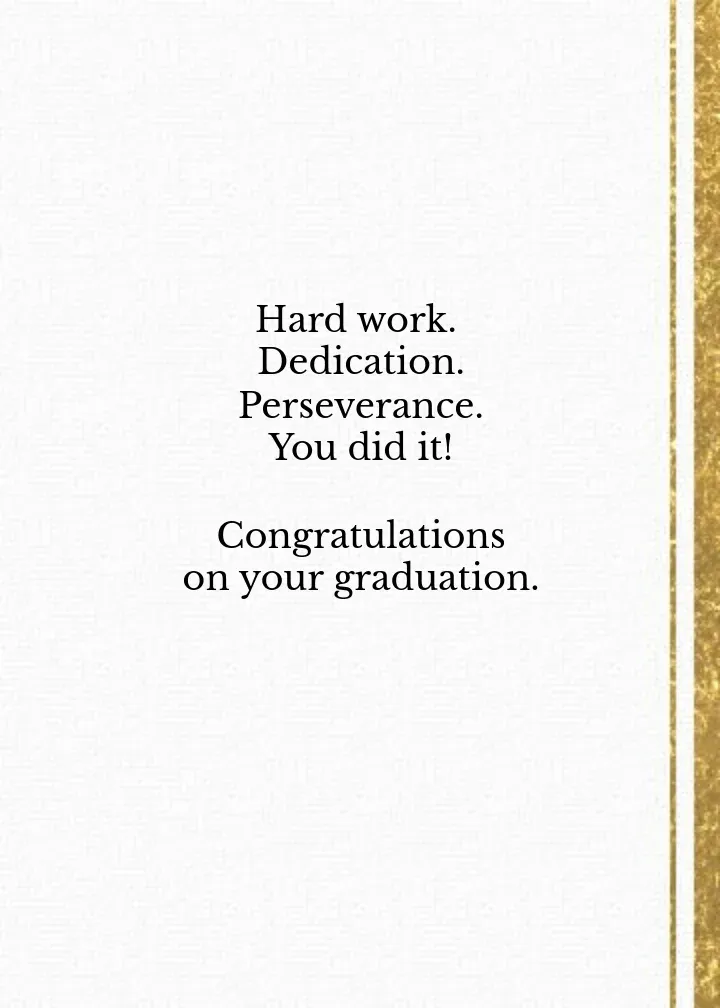 2025 Ribbon card inside right