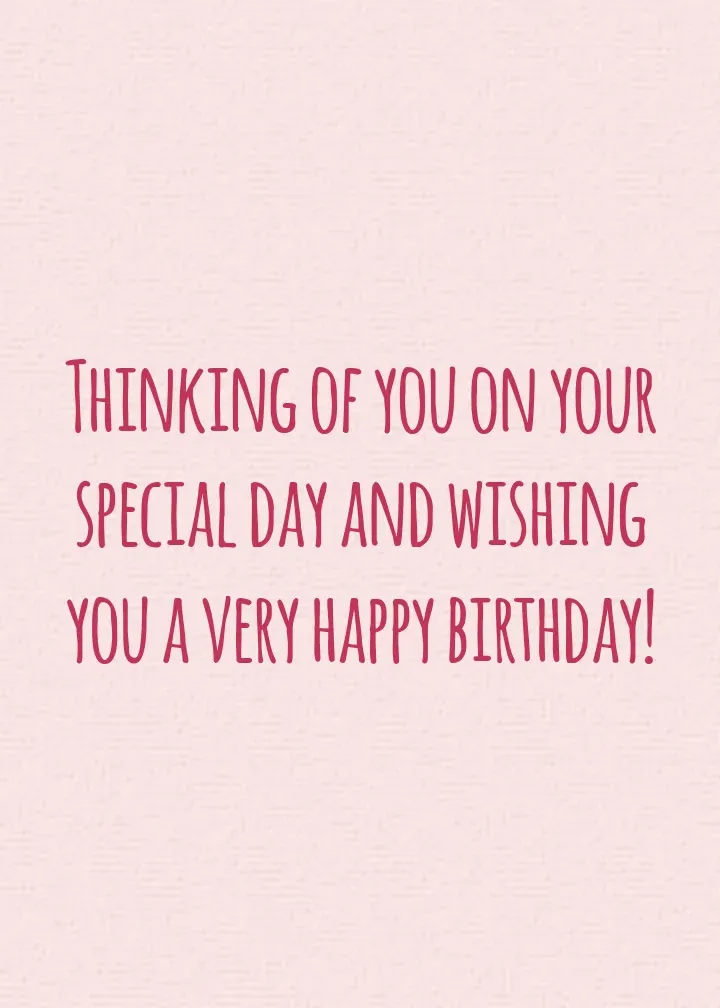 Birthday Frosting card inside right