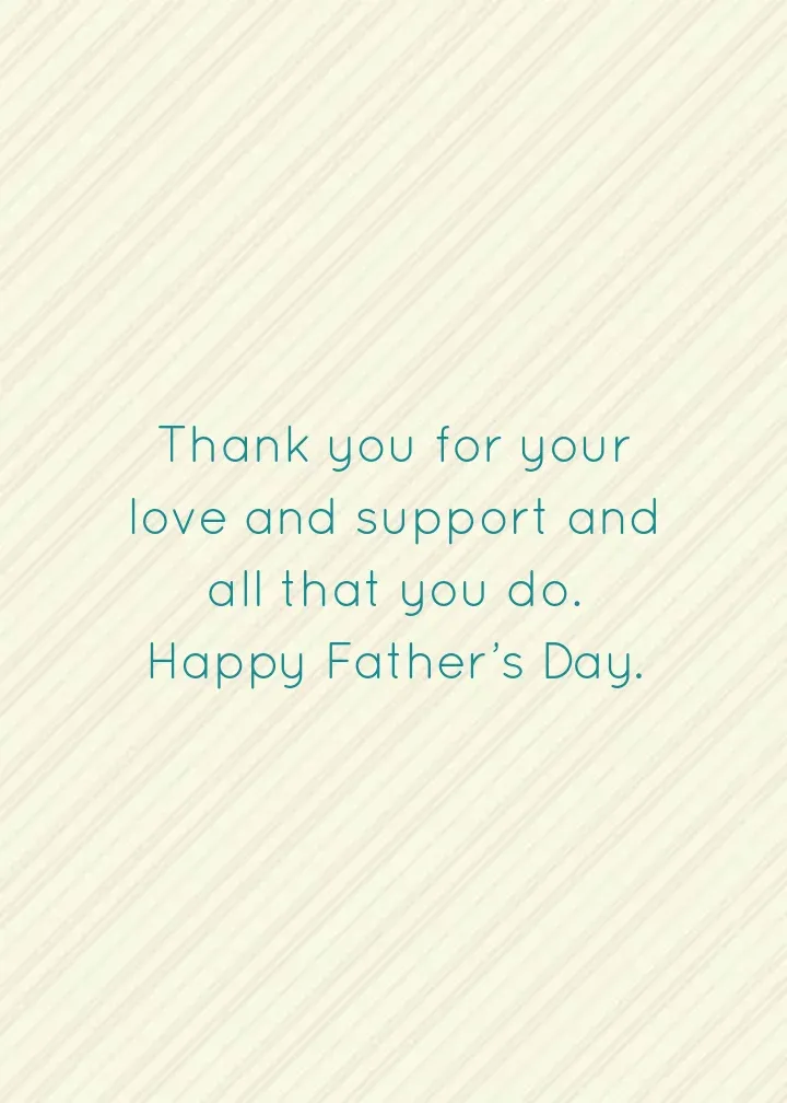 Father's Day Bow Tie card inside right