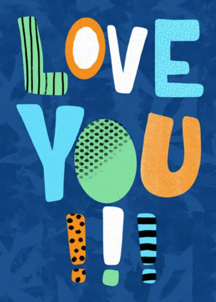 Father's Day Love You card front