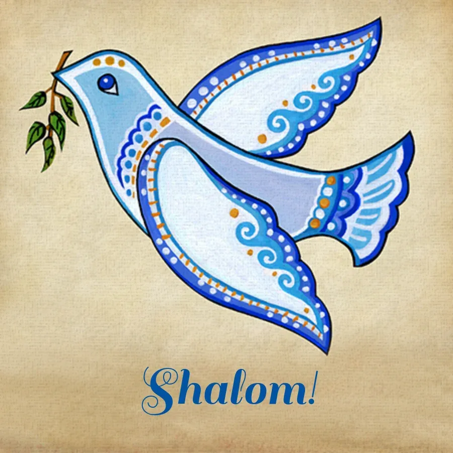 Dove of Peace card front