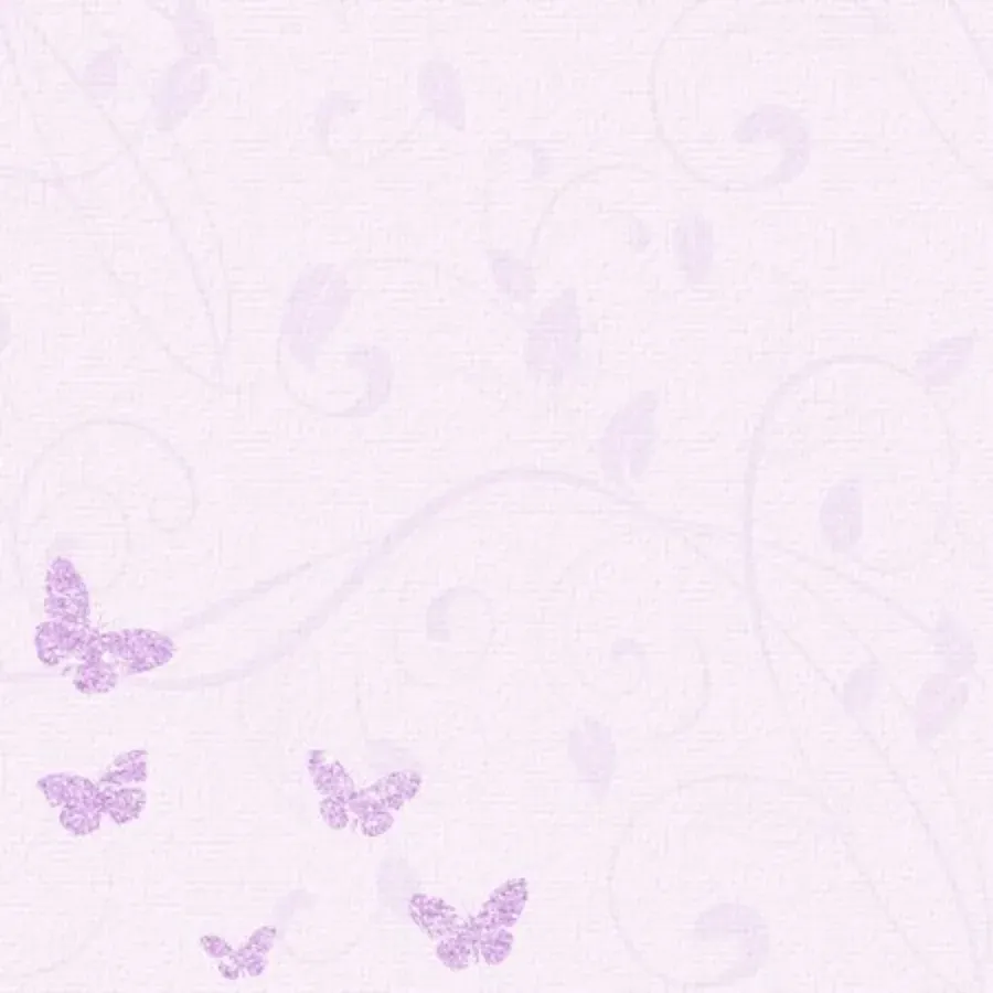 Glowing Butterfly card inside left