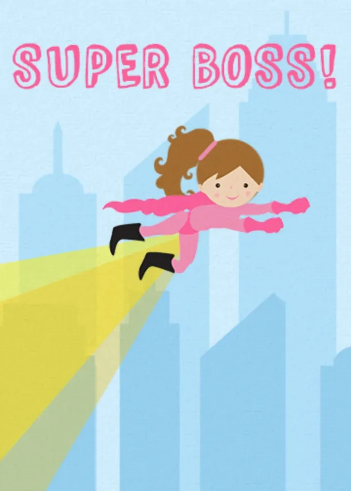 Super Boss card front