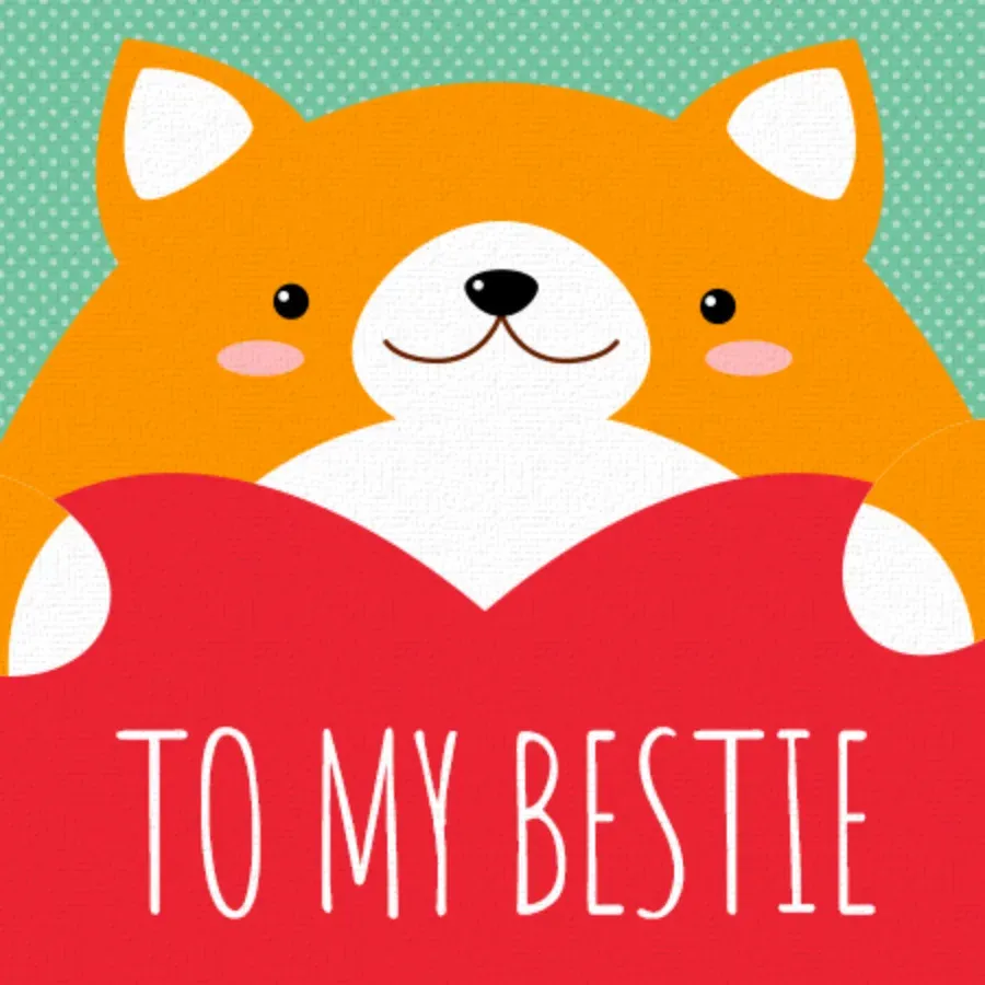 Kitty Valentine card front