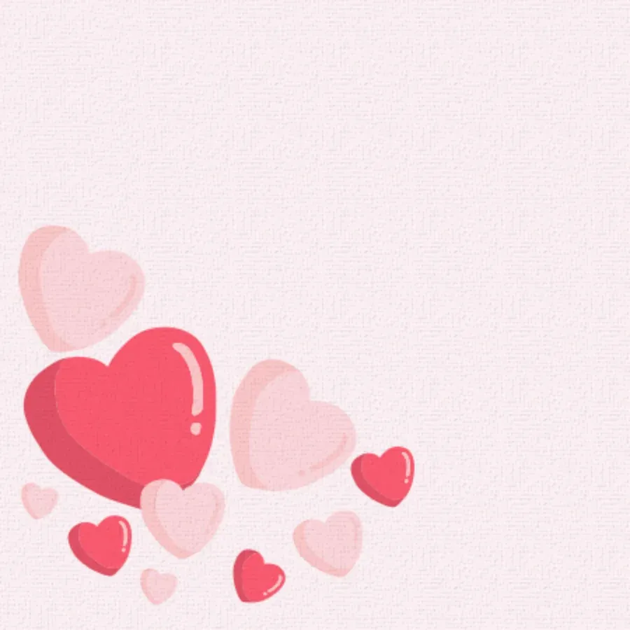 Son Hearts card inside left