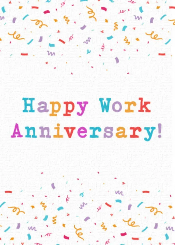 Work Celebrate card front