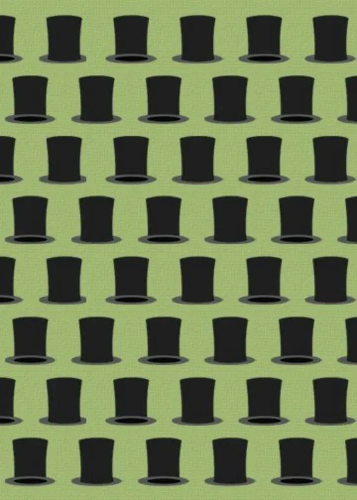 Top Hat card inside left