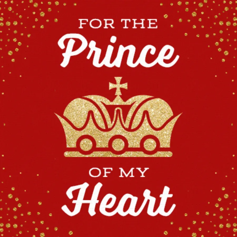 Prince of My Heart card front