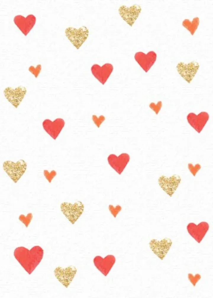 Heart of Gold card inside left