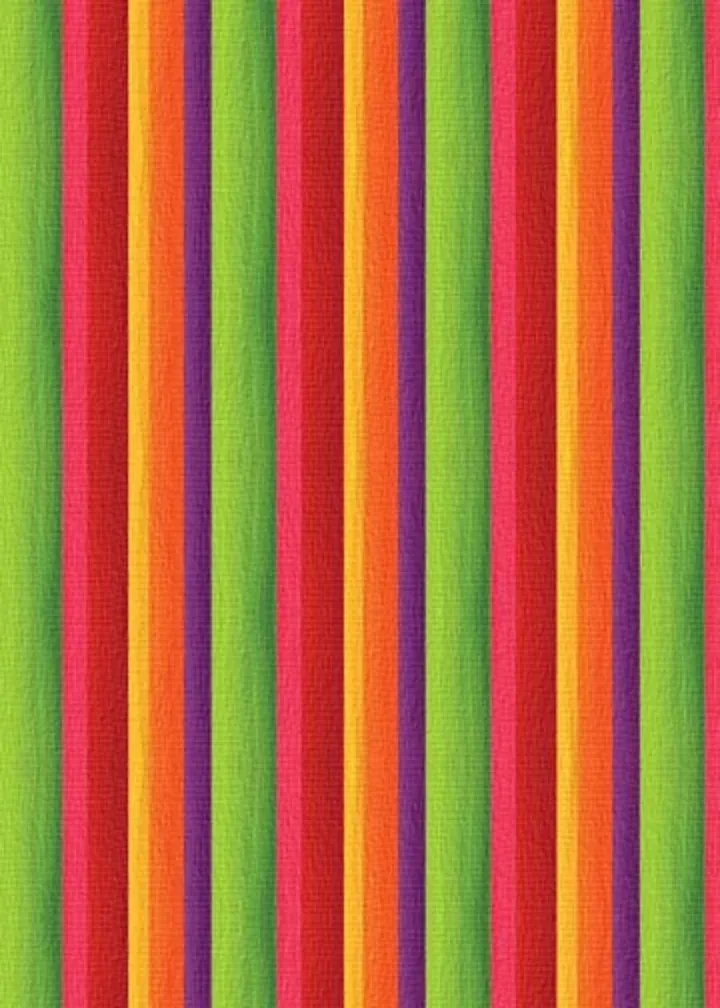 Cinco de Mayo Stripe card inside left