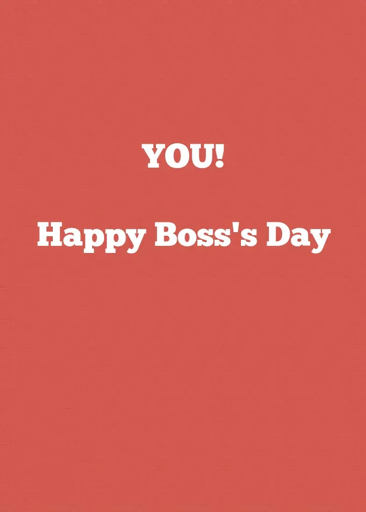 Best Boss Award card inside right