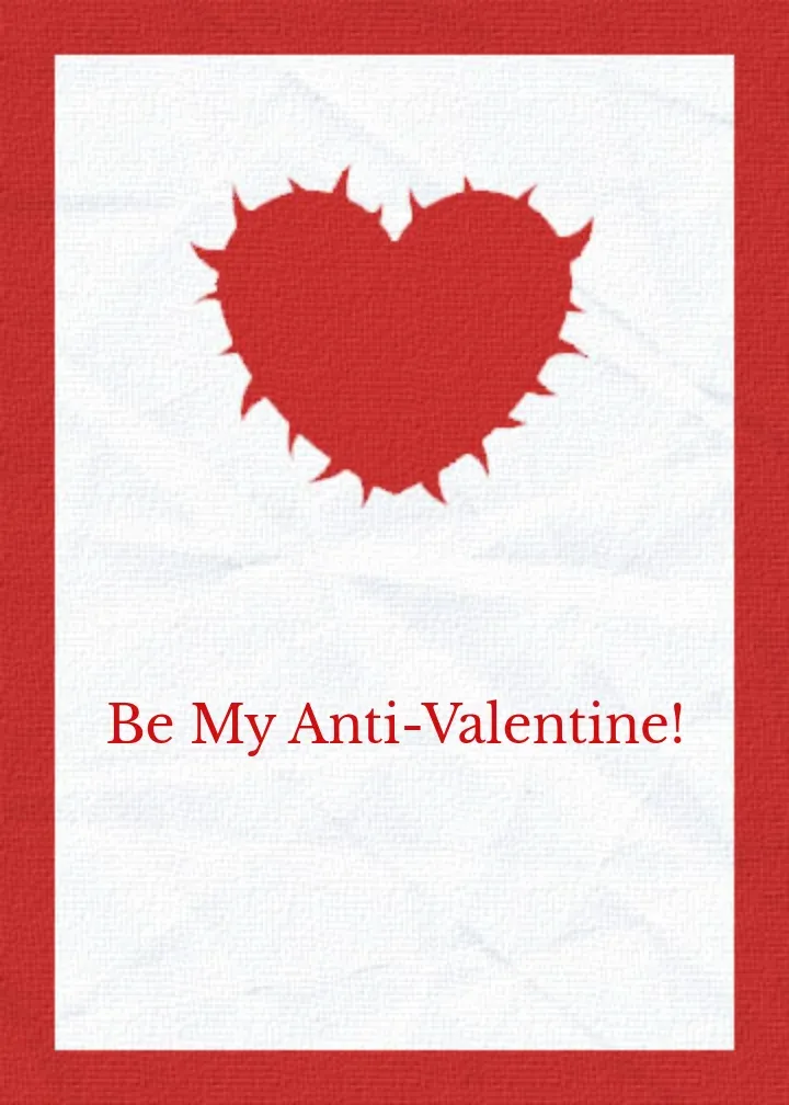 Spiked Heart card front