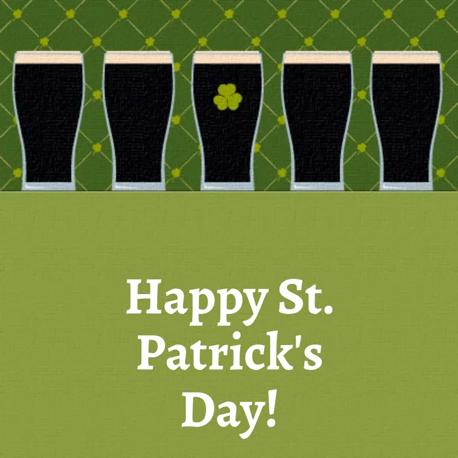 Happy St. Patrick's Day card front