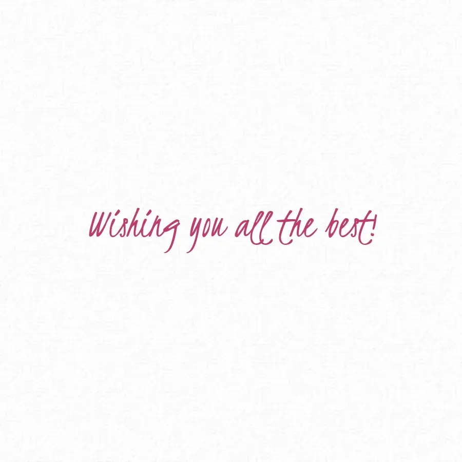 Anniversary Pink Hearts card inside right