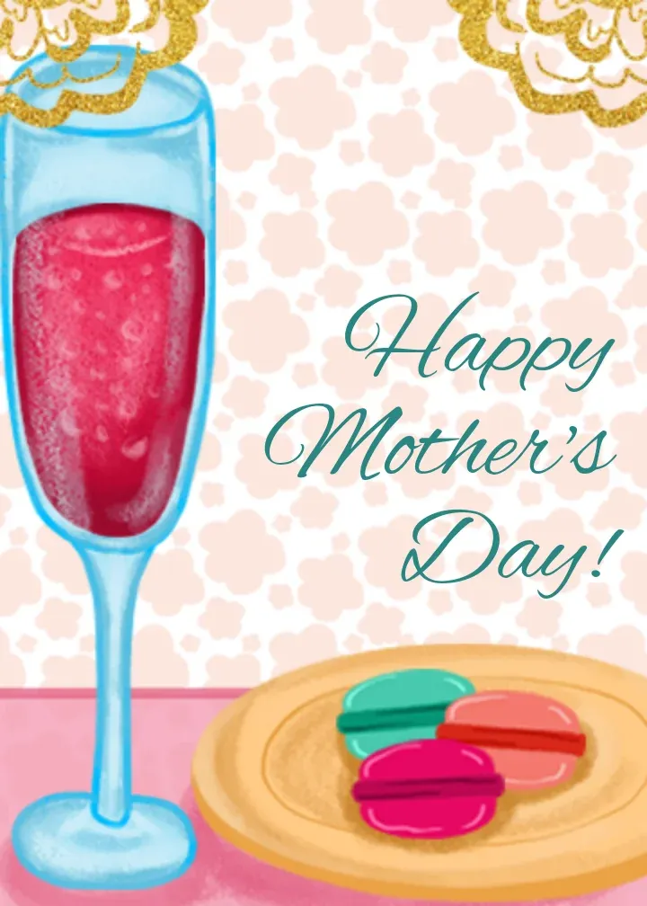 A Sweet Mother's Day card front