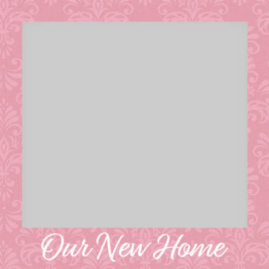 New Home Photo card front