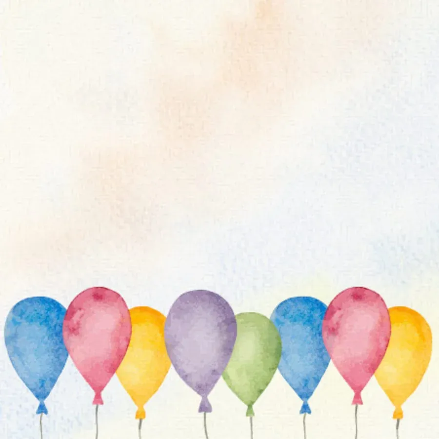 New Job Congrats Balloons card inside left