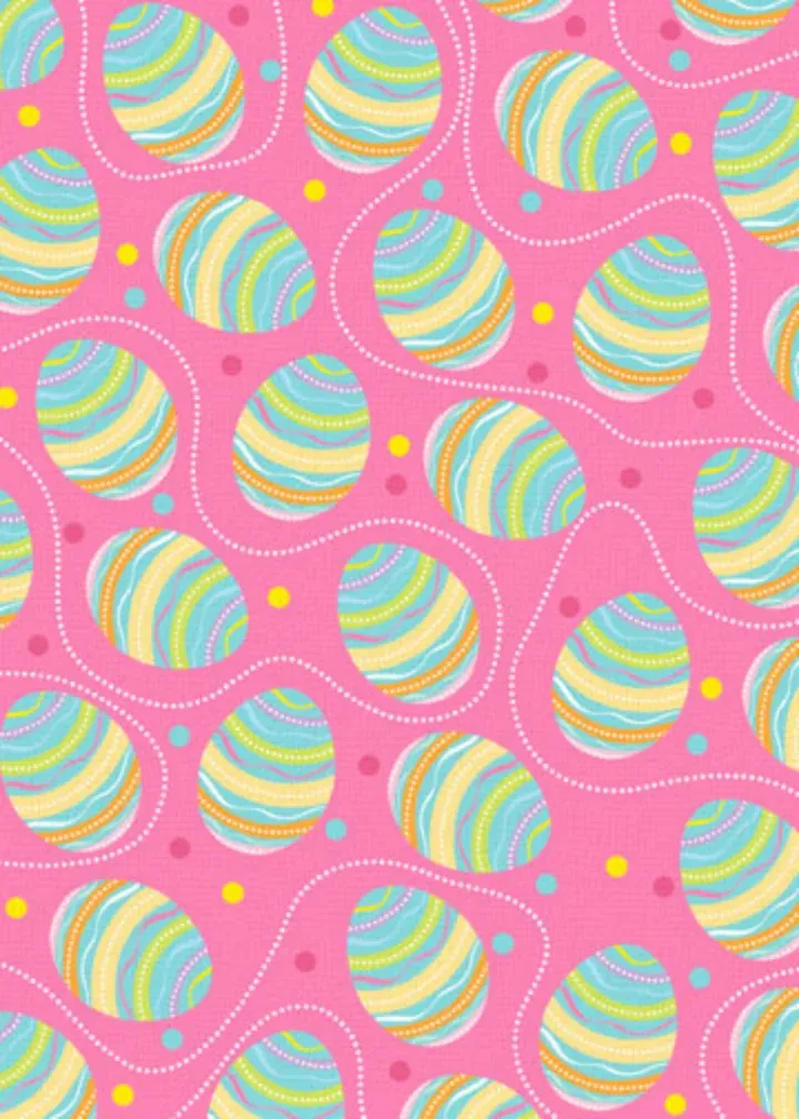 Photo Easter Egg card inside left