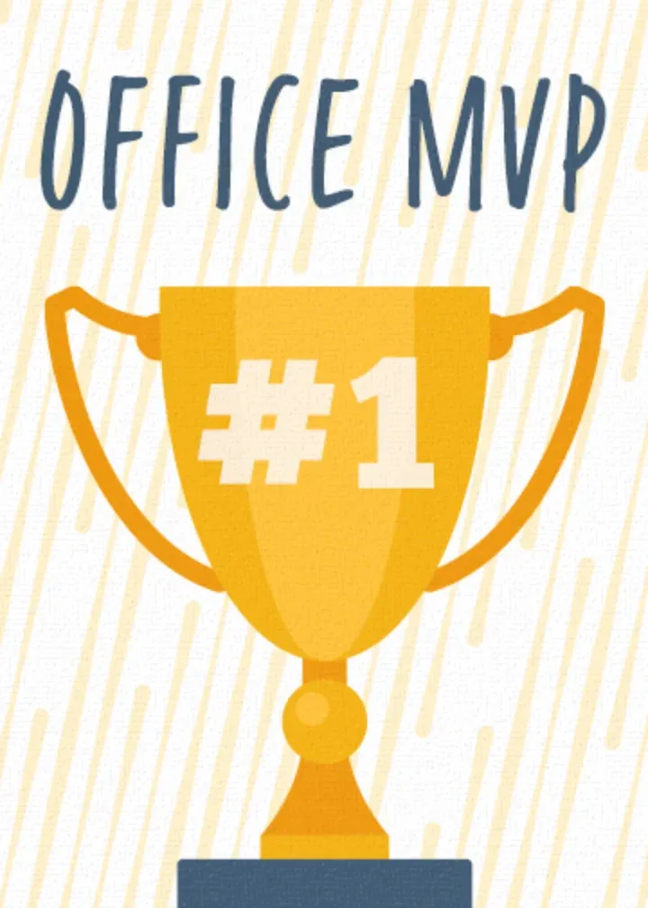 MVP of the Office card front