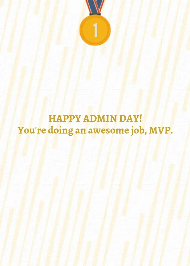 MVP of the Office card inside right