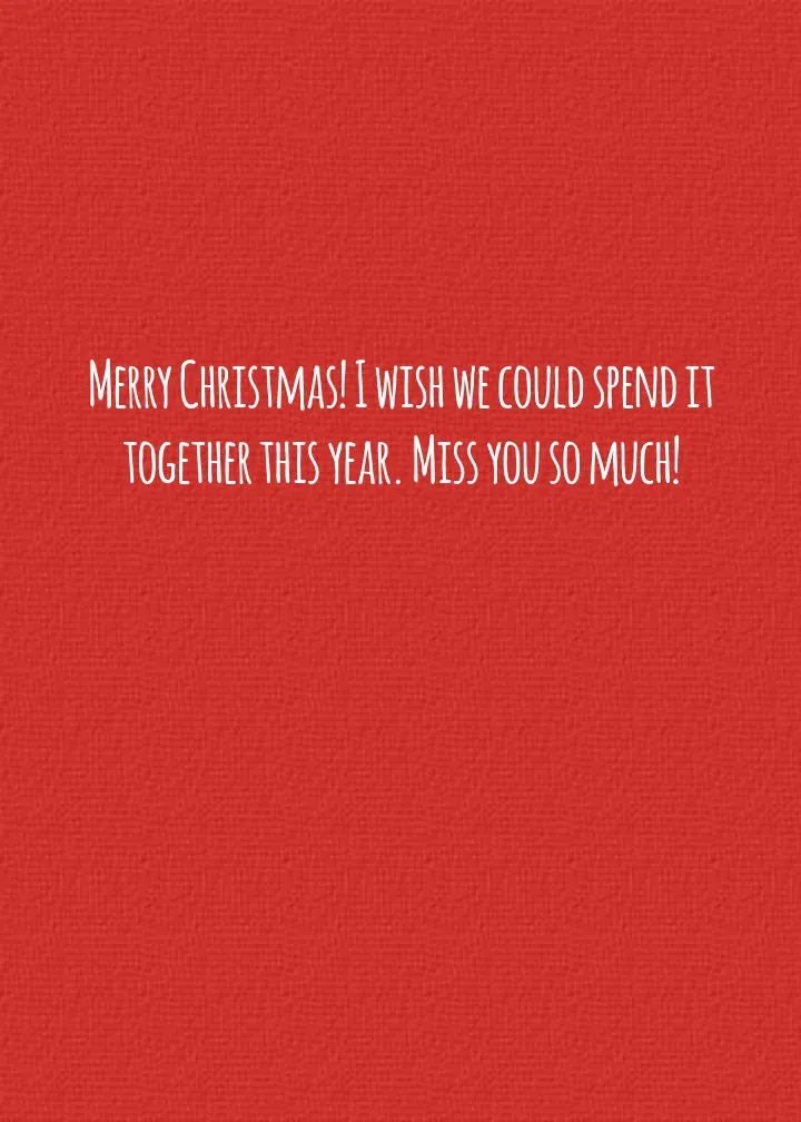 Ombre Christmas card inside right