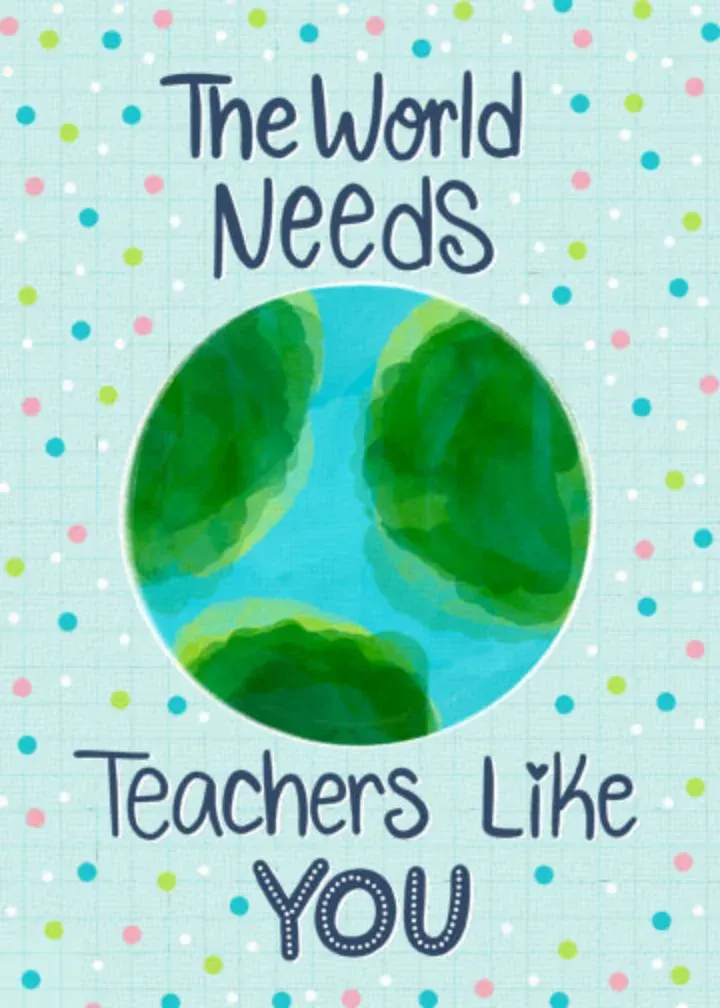 Teachers Like You card front