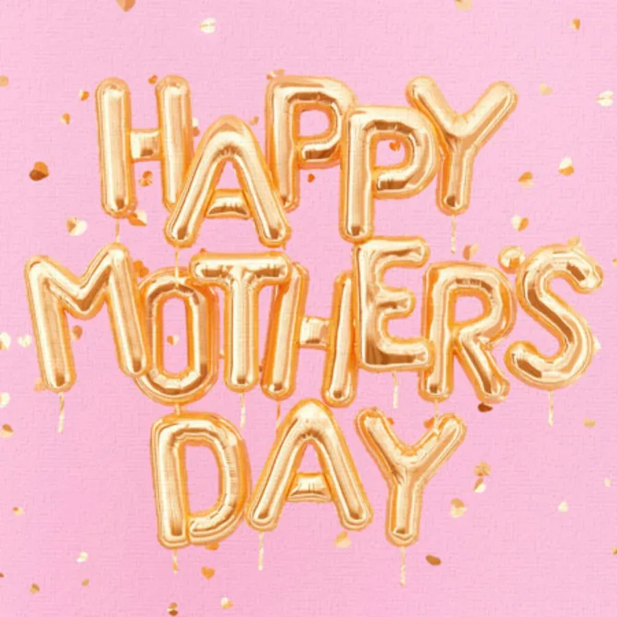 Mother's Day Balloons card front