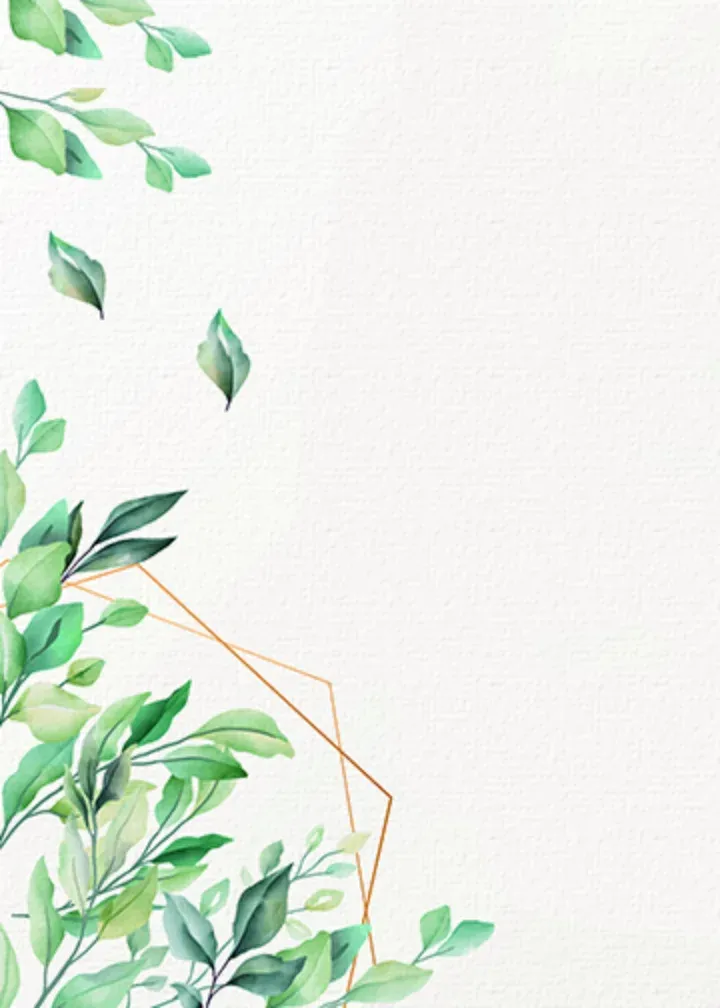 Mother's Day Foliage card inside left