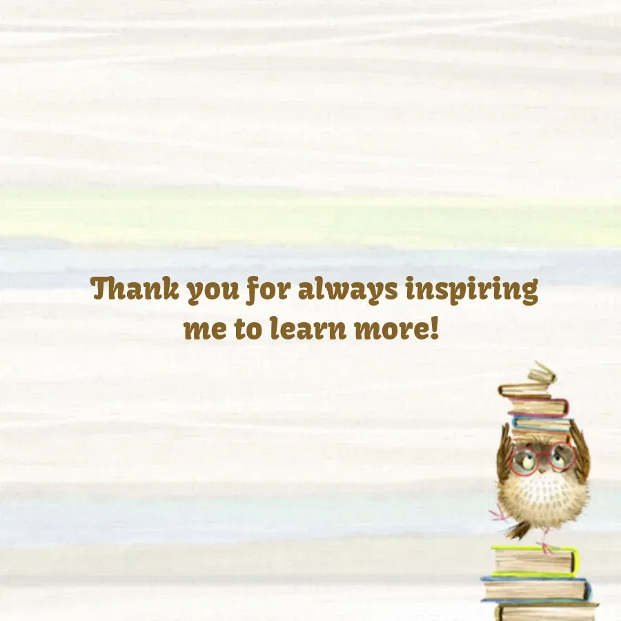 Reaching For Greatness card inside right