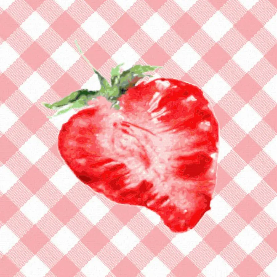 Summer Fruit card inside left