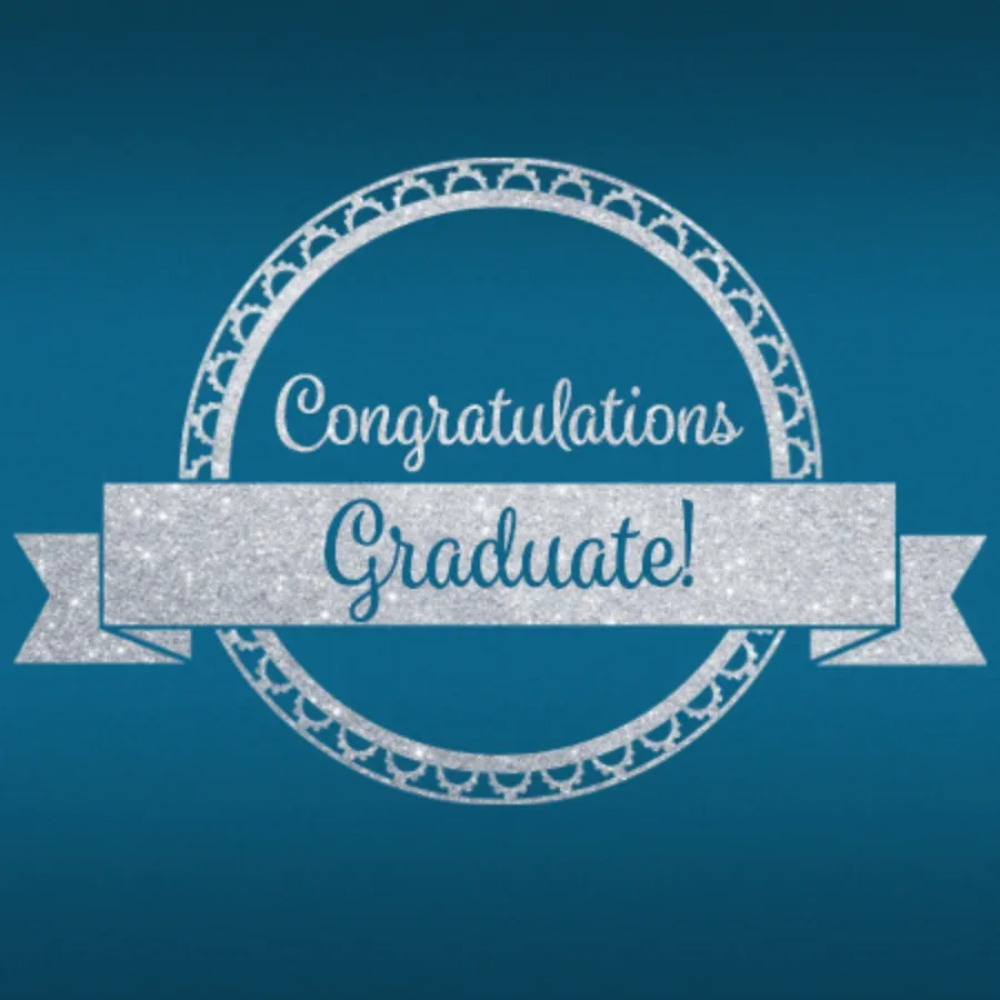 Formal Graduation card front