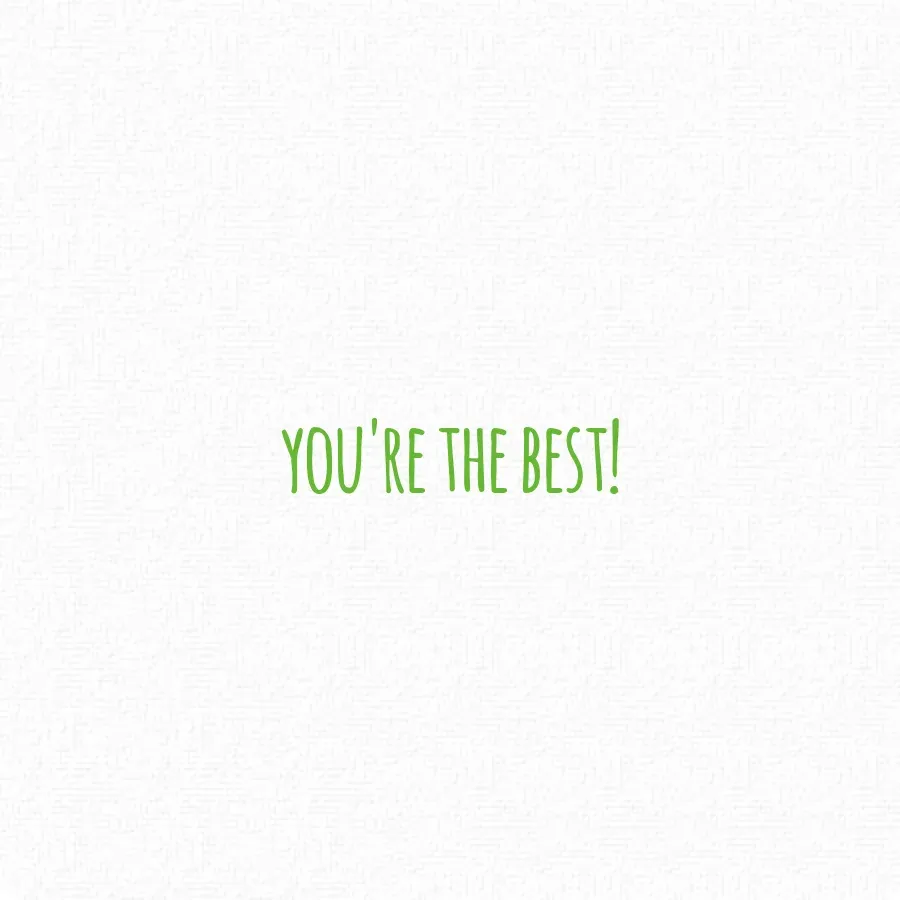 Paint Splatter Thank You card inside right