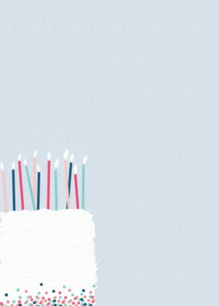 Happy Father's Day Birthday card inside left