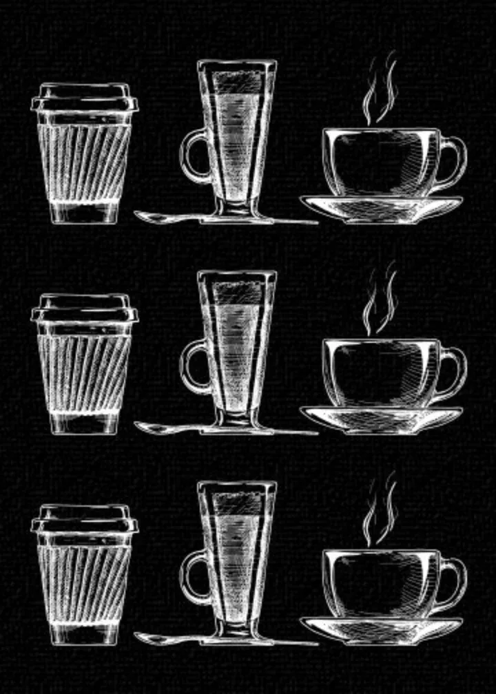 Coffee Sketch card inside left