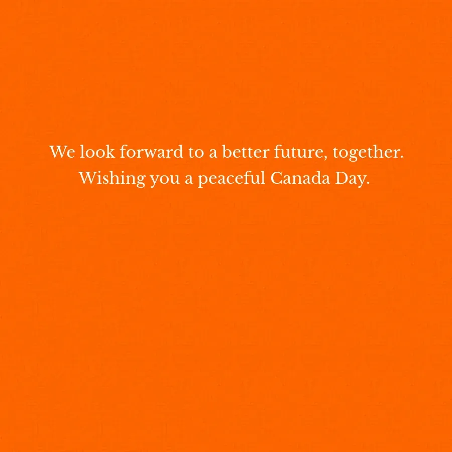 Standing Together card inside right