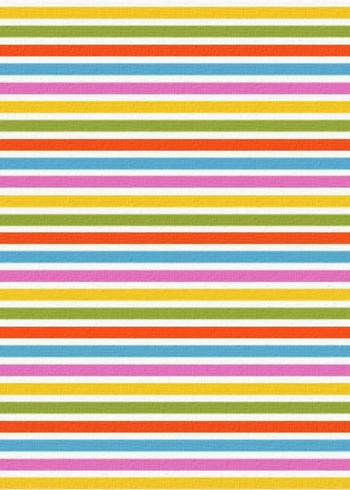 Colorful Birthday Strings Birthday card inside left