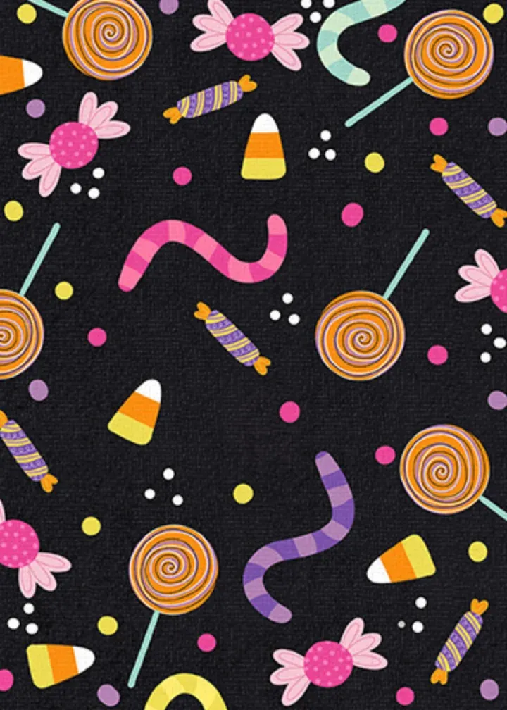 Halloween Candy card inside left