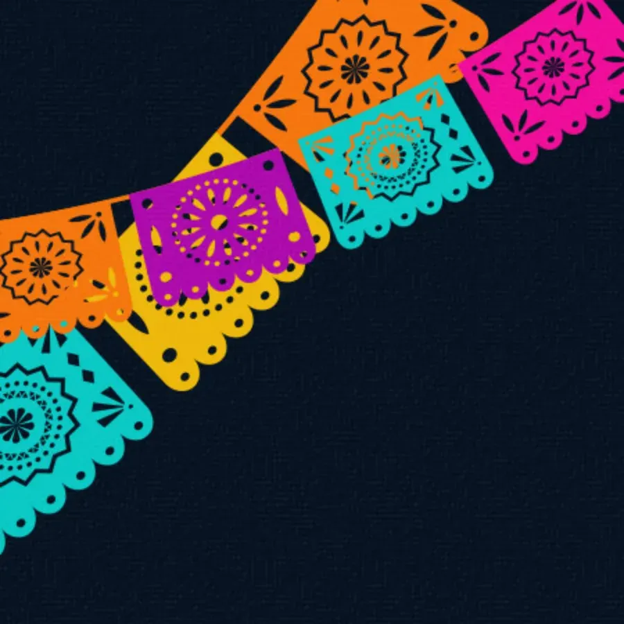 Hispanic American Month card inside left