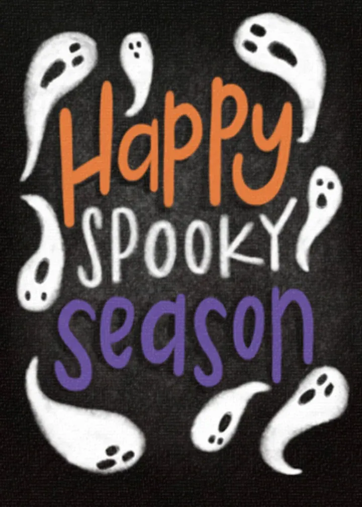 Spooky Season card front